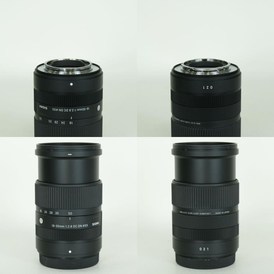 良品 | フィルター付] SIGMA 18-50mm F2.8 DC DN｜Contemporary [フジ