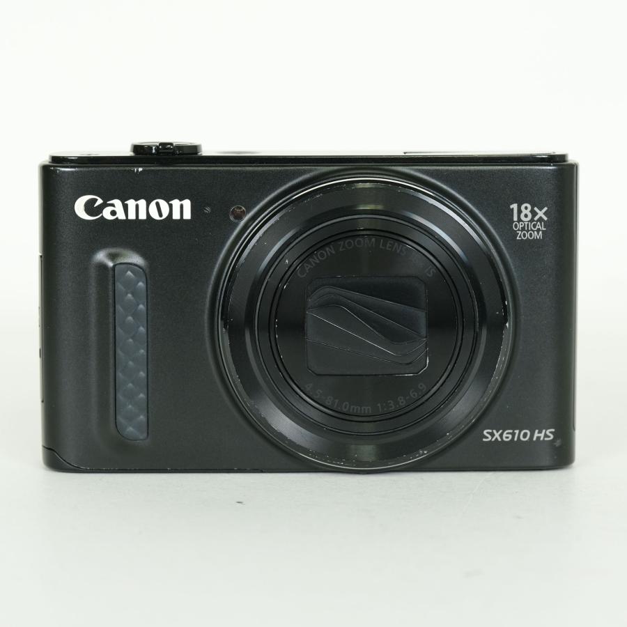 良品] Canon PowerShot SX610 HS ブラック | コンパクトデジタルカメラ