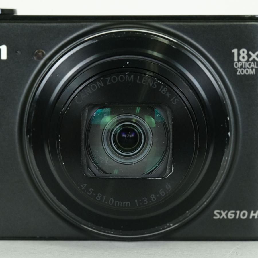 良品] Canon PowerShot SX610 HS ブラック | コンパクトデジタルカメラ