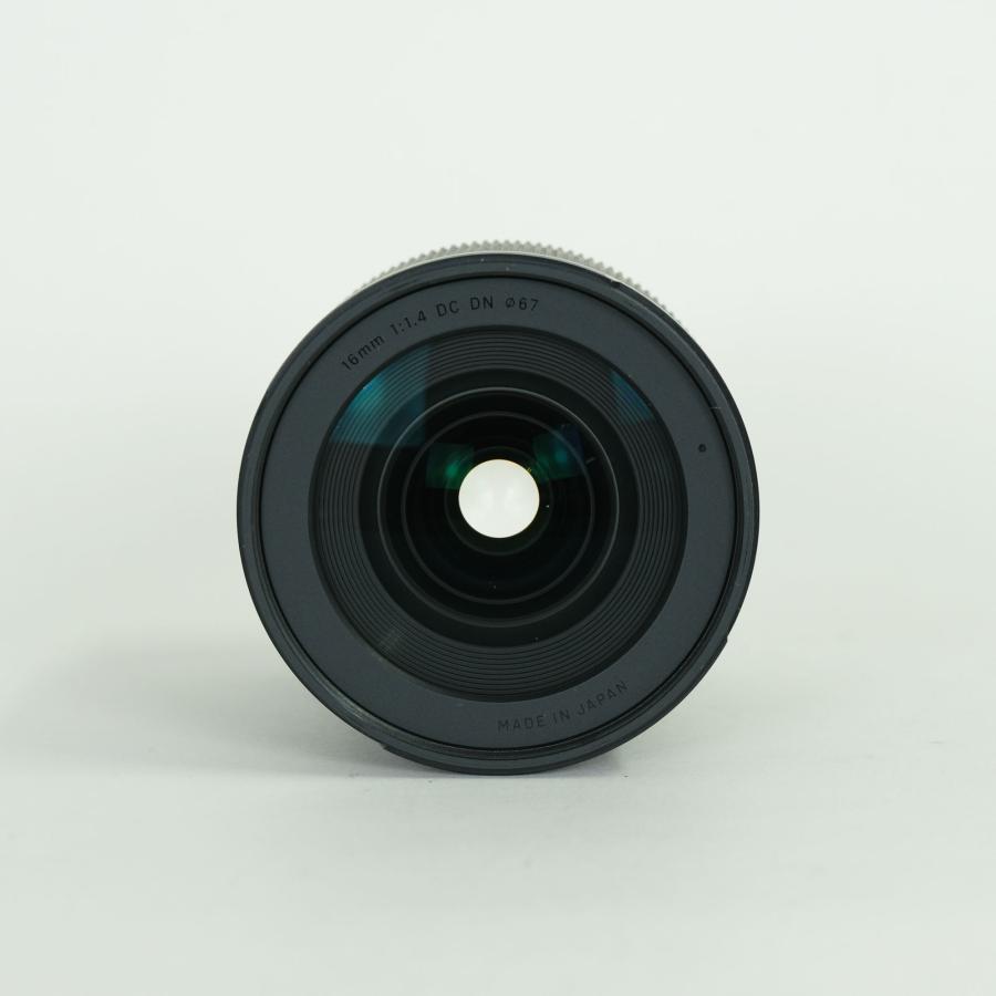 良品 | フィルター付] SIGMA 16mm F1.4 DC DN｜Contemporary [ソニーE