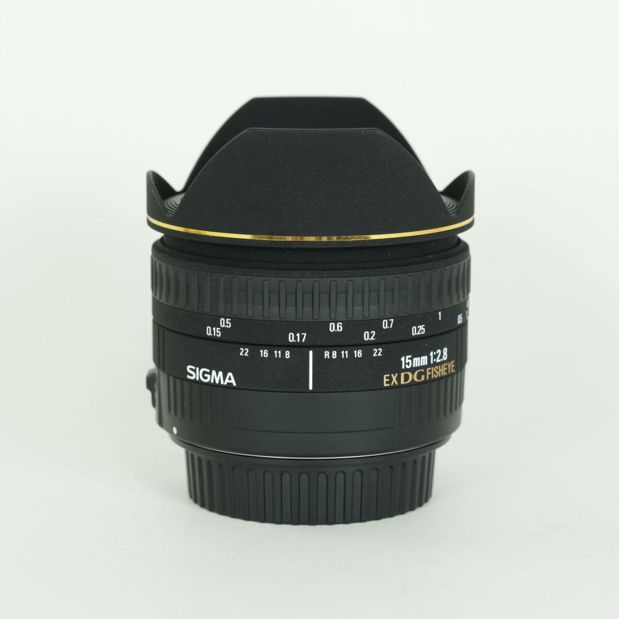 良品] SIGMA 15mm F2.8EX DG DIAGONAL FISHEYE (キヤノンEF用