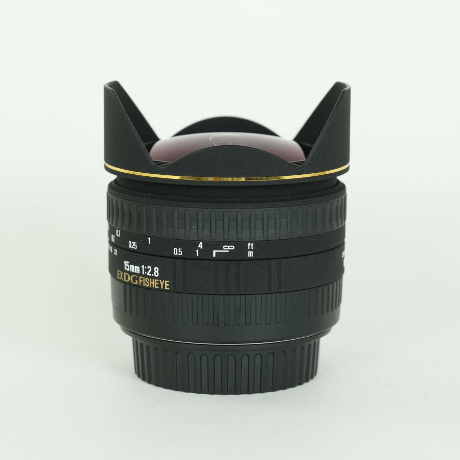 良品] SIGMA 15mm F2.8EX DG DIAGONAL FISHEYE (キヤノンEF用