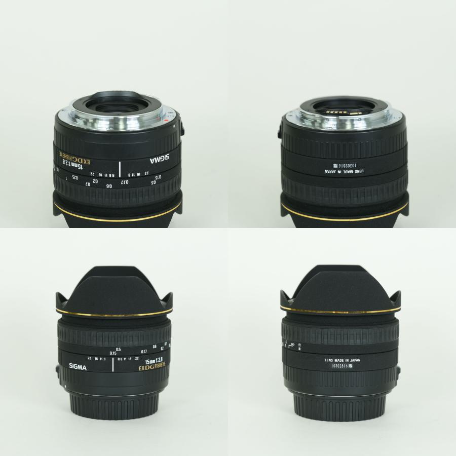 良品] SIGMA 15mm F2.8EX DG DIAGONAL FISHEYE (キヤノンEF用