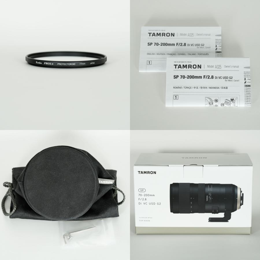 良品｜フィルター付・三脚座欠品] TAMRON SP 70-200mm F/2.8 Di VC USD