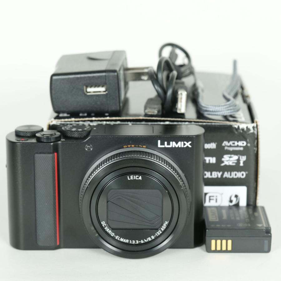 並品 | 注意事項あり] Panasonic LUMIX DC-TX2 ブラック コンパクト