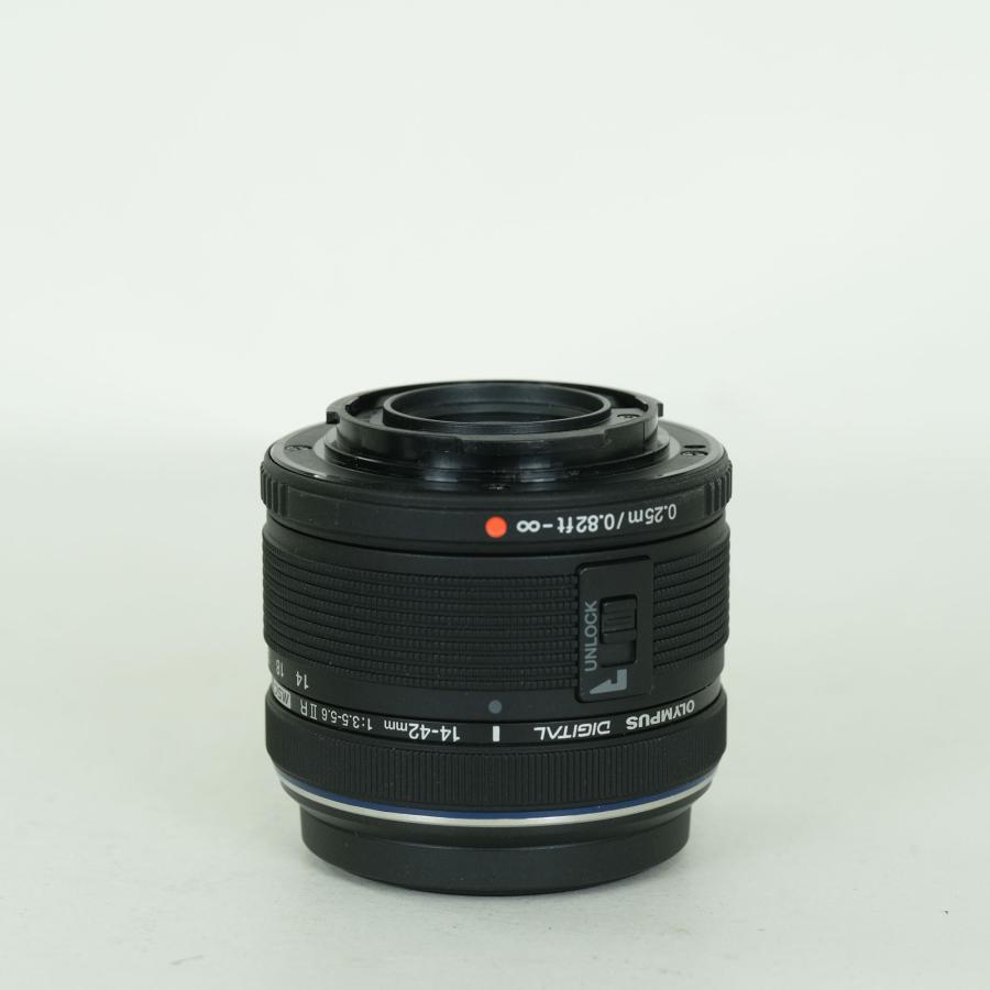 美品] OLYMPUS M.ZUIKO DIGITAL 14-42mm F3.5-5.6IIR ブラック