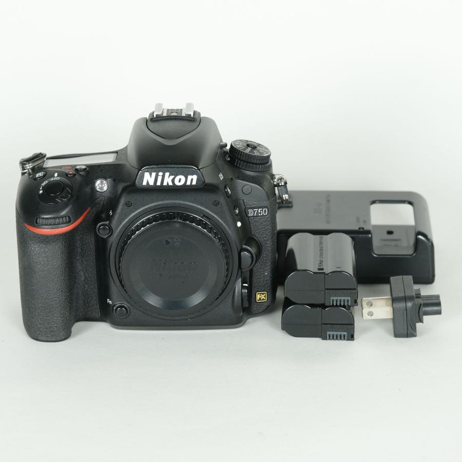 良品 | シャッター数72,080回｜バッテリー2個付] Nikon D750 [ボディ