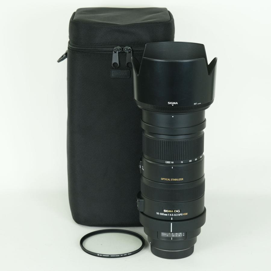 SIGMA 50-500mm 1:4.5-6.3 APO （キャノン用） 【公式通販】