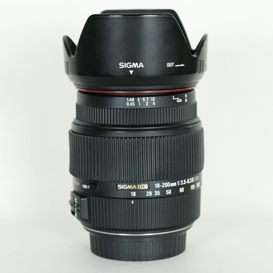 注意事項あり] SIGMA 18-200mm F3.5-6.3 II DC OS HSM (キヤノン
