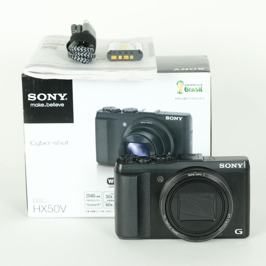 良品 | 注意事項あり] SONY Cyber-shot DSC-HX50V B ブラック