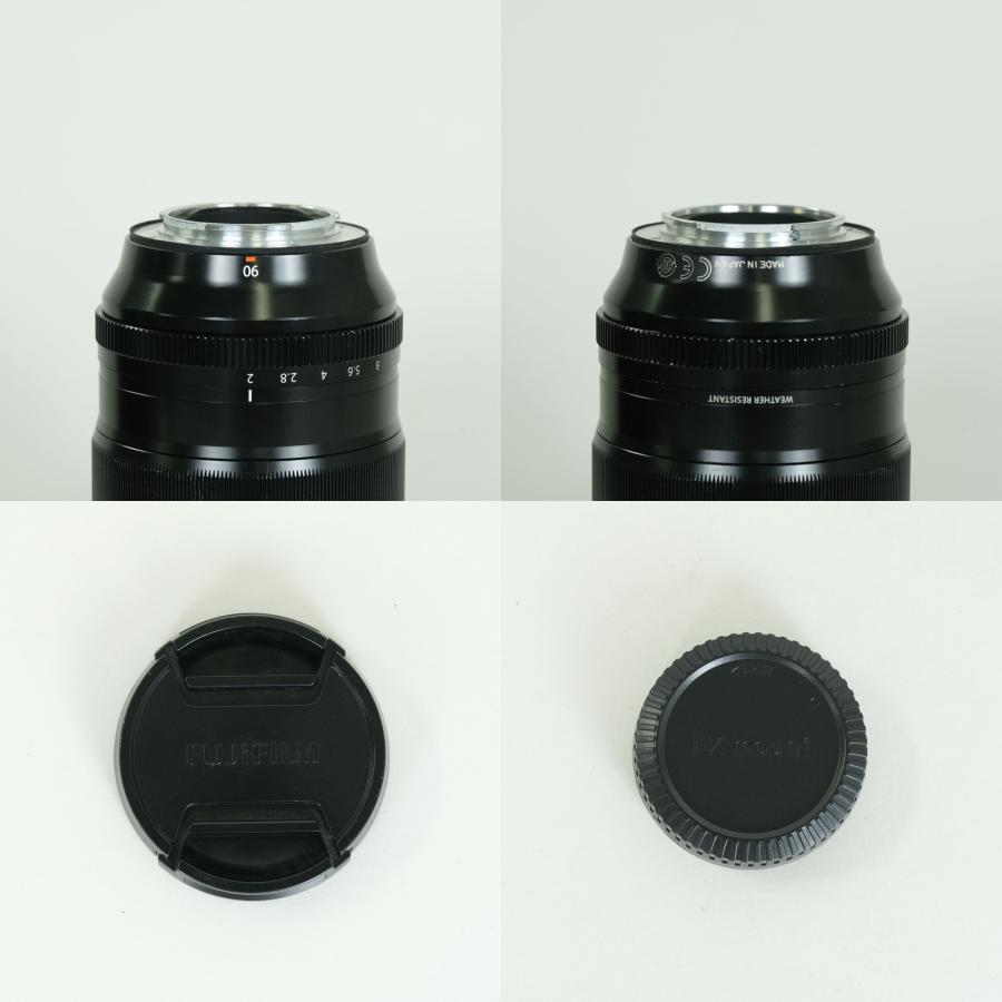 【美品】FUJIFILM XF90mmF2 R WR 保護フィルタ付 並品 | 純正フィルター付] FUJIFILM XF90mmF2 R LM WR Xマウント