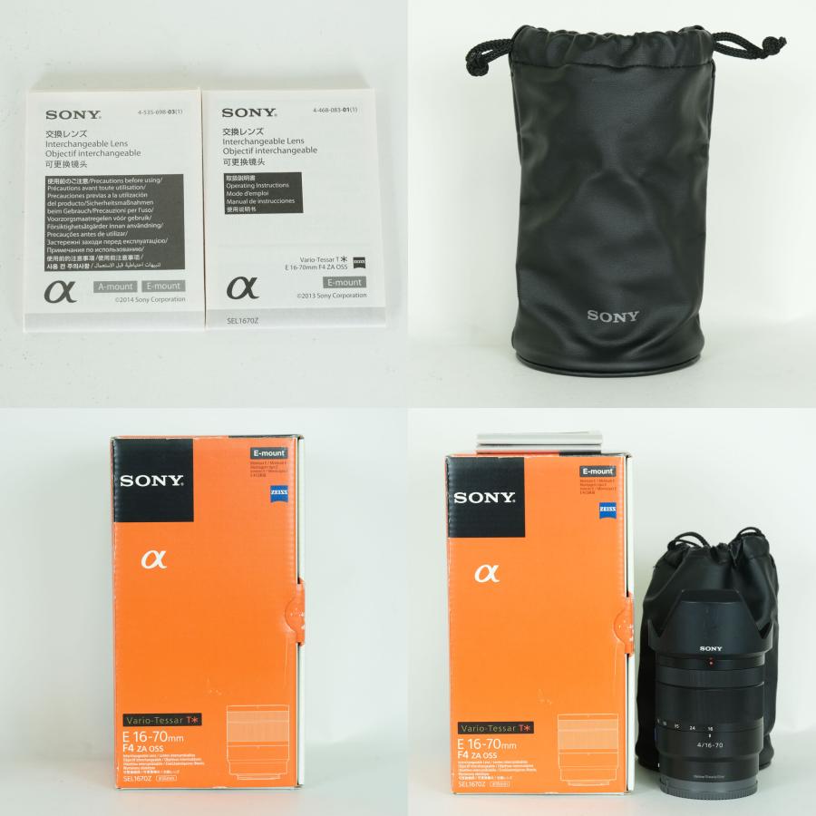 良品] SONY Vario-Tessar T＊ E 16-70mm F4 ZA OSS SEL1670Z | E