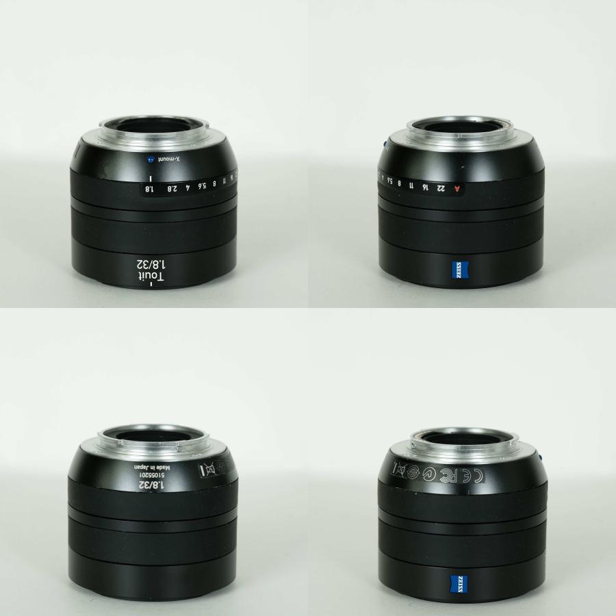 良品] Carl Zeiss Touit 1.8/32 [フジフイルムX用] / 富士フイルムX