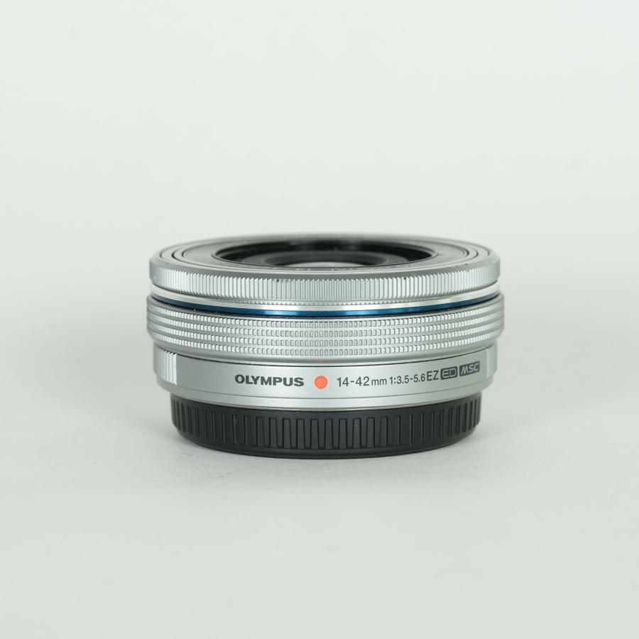 良品] OLYMPUS M.ZUIKO DIGITAL ED 14-42mm F3.5-5.6 EZ シルバー