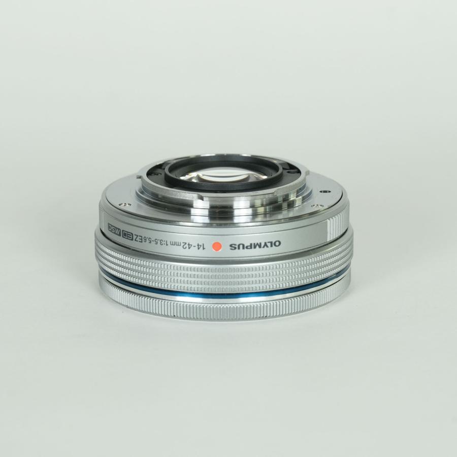 良品] OLYMPUS M.ZUIKO DIGITAL ED 14-42mm F3.5-5.6 EZ シルバー