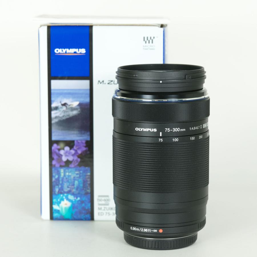 美品] OLYMPUS M.ZUIKO DIGITAL ED 75-300mm F4.8-6.7 II | マイクロ