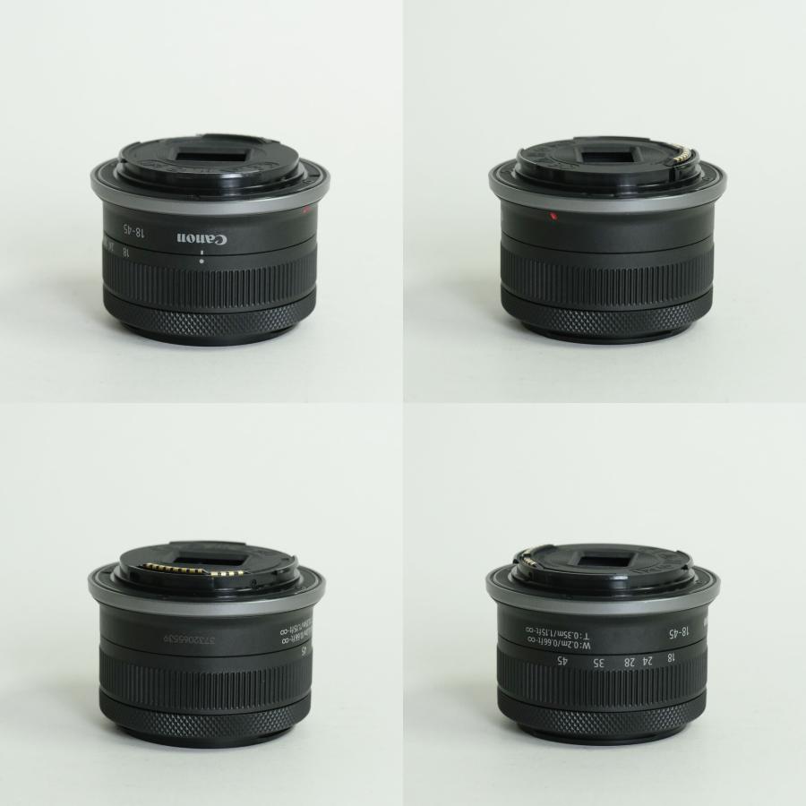 【美品】Canon RF-S 18-45mm レンズ 保護フィルター付き 美品 | フィルター付] Canon RF-S 18-45mm F4.5-6.3 IS STM RF-S