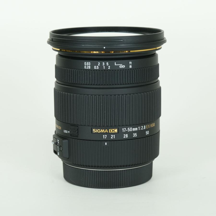 美品 | フィルター付] SIGMA 17-50mm F2.8 EX DC OS HSM (キヤノンEF用