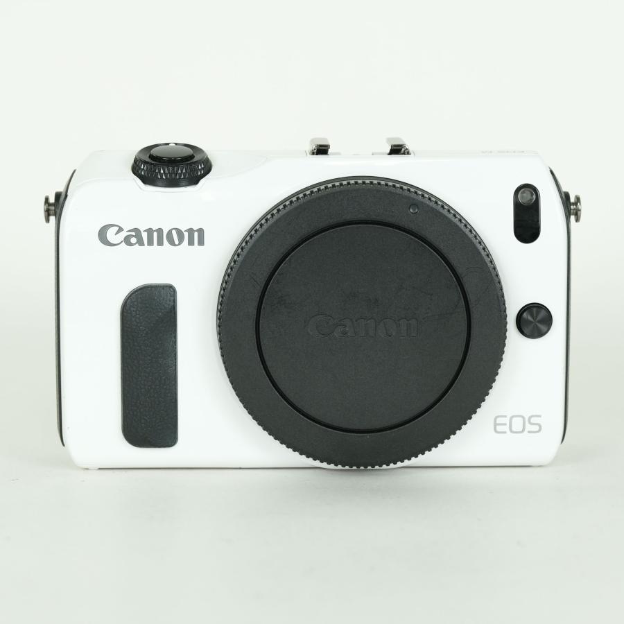 【中古】Canon ミラーレスカメラEOS M ホワイト 良品] Canon EOS M ボディ ホワイト | キヤノンEF-Mマウント