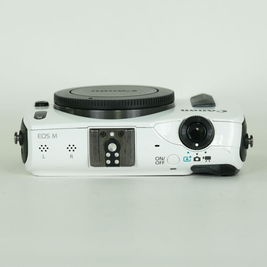 良品] Canon EOS M ボディ ホワイト | キヤノンEF-Mマウント