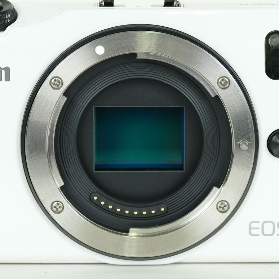 良品] Canon EOS M ボディ ホワイト | キヤノンEF-Mマウント