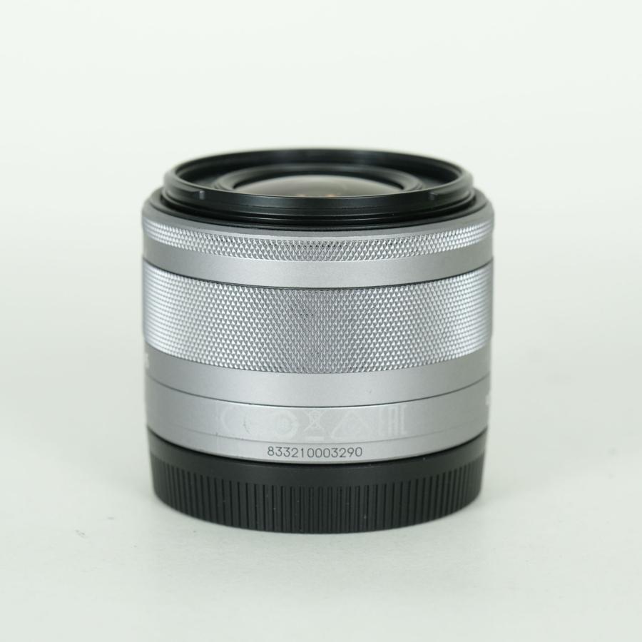 並品 | フィルター付] Canon EF-M15-45mm F3.5-6.3 IS STM [シルバー