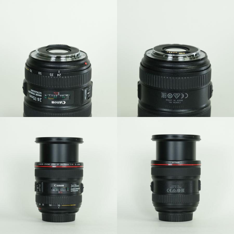 キヤノン EF 24-70mm F4L IS USM レンズ（付属品多数・美品） 美品 | 高級フィルター付] Canon EF24-70mm F4L IS USM EFマウント