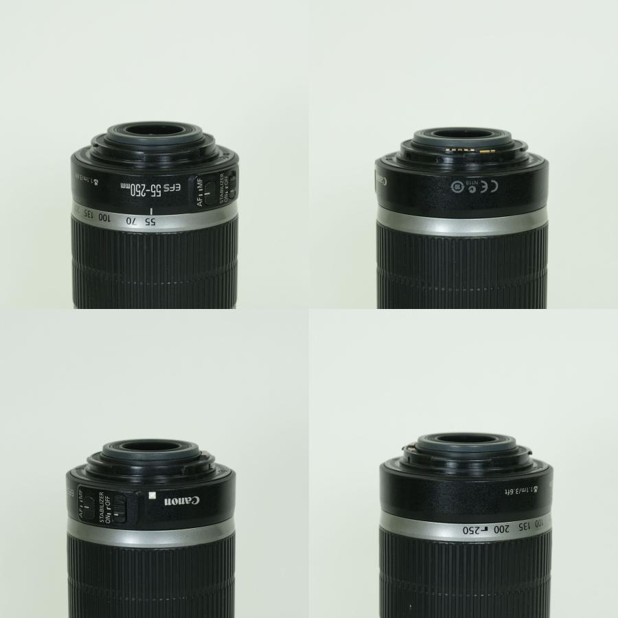 良品 | フィルター付] Canon EF-S55-250mm F4-5.6 IS EF-Sマウント