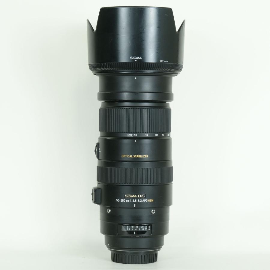 難あり品] SIGMA APO 50-500mm F4.5-6.3 DG OS HSM (キヤノンEF用