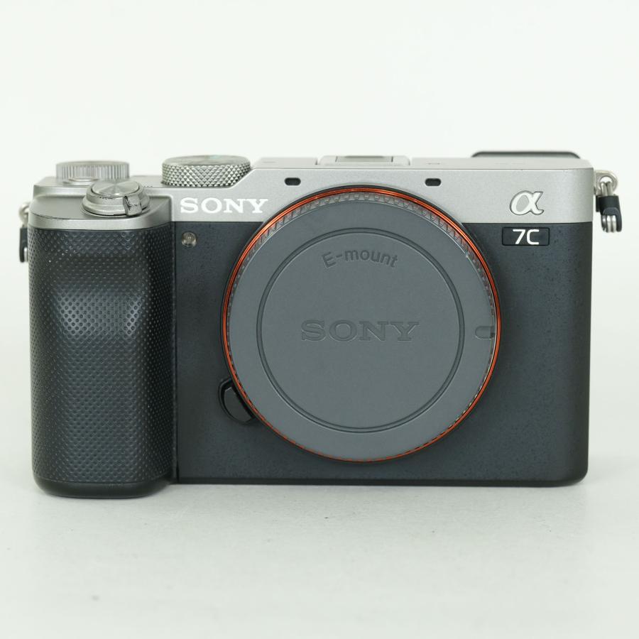 SONY  α7C ボディ ILCE-7C シルバーシャッター数3700回未満 α7C【ボディ（レンズ別売）】ILCE-7C シルバー ミラーレス一眼カメラ