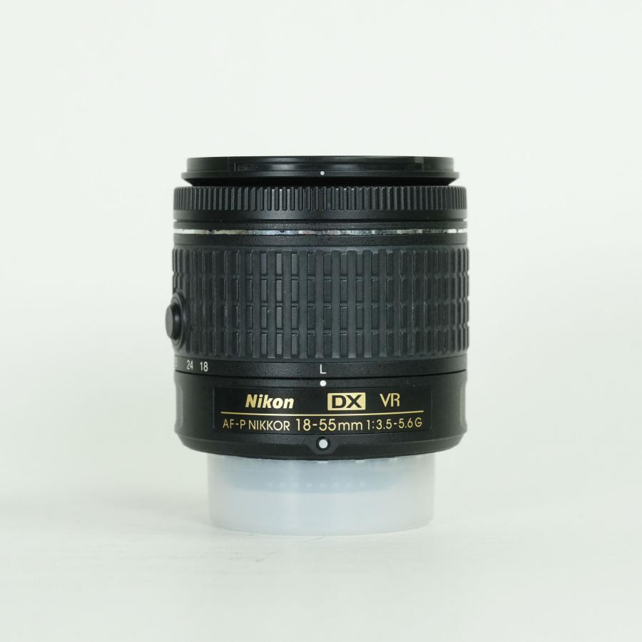 ニコンAF-P DX 18-55mm VR フード・プロテクター付【美品】 良品 | フード・フィルター付] Nikon AF-P DX NIKKOR 18-55mm F3.5-5.6