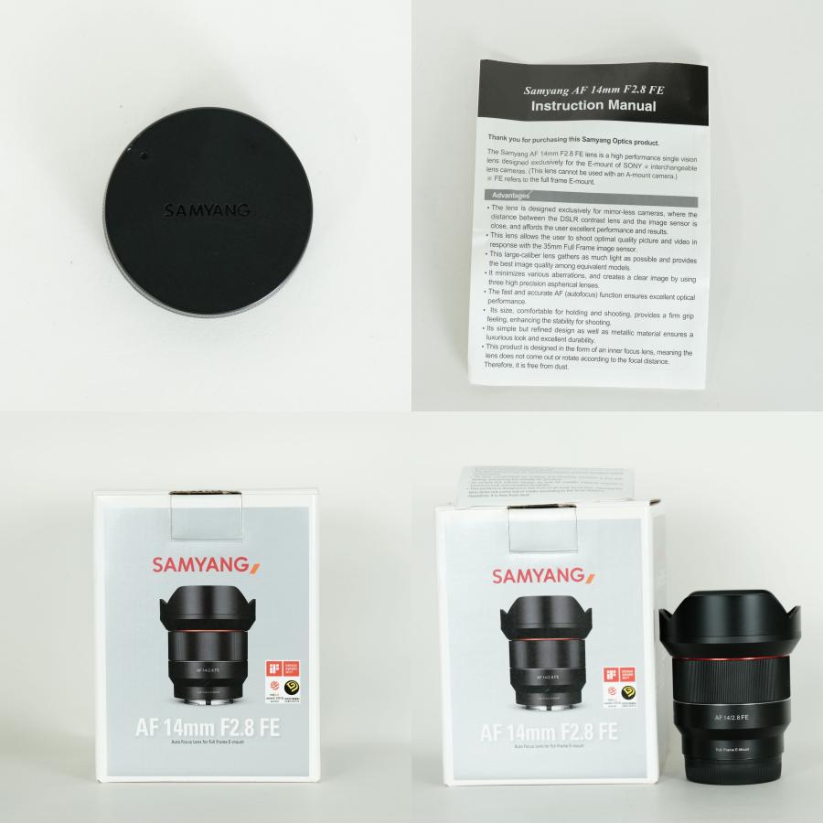 美品] SAMYANG AF 14mm F2.8 [ソニーE用] / ソニーEマウント
