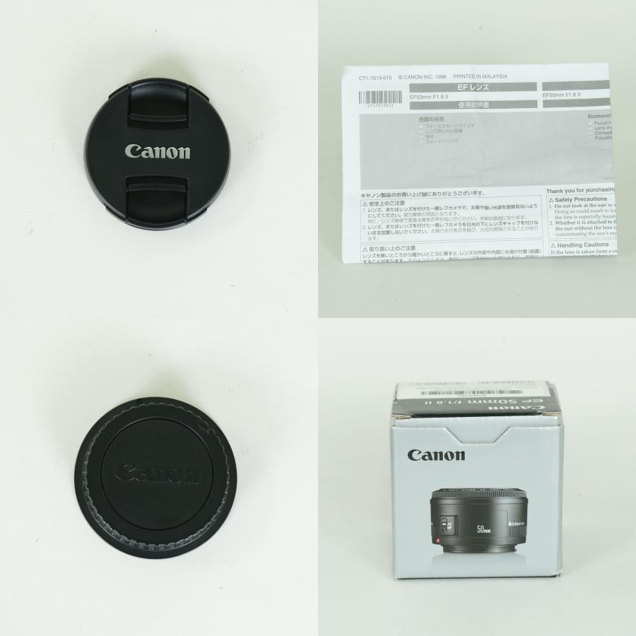 美品 | フィルター付] Canon EF50mm F1.8 II EFマウント : ONESCENE