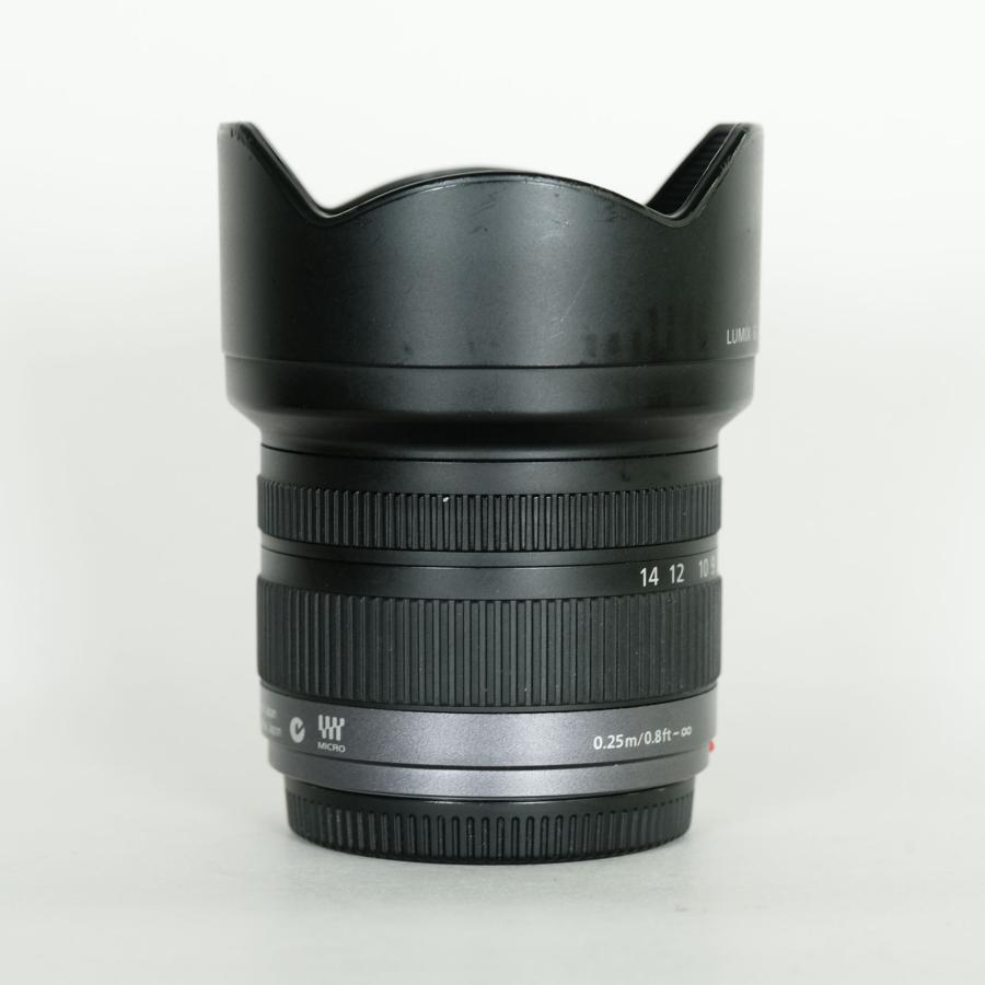良品] Panasonic LUMIX G VARIO 7-14mm / F4.0 ASPH. / マイクロ