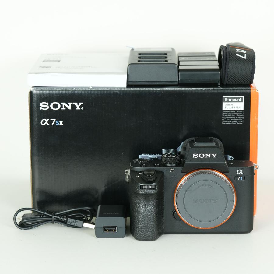 【美品】SONY α7S II ボディ（シャッター回数100回未満） 並品 | シャッター数18,835回｜バッテリー4個付] SONY α7S II（ILCE