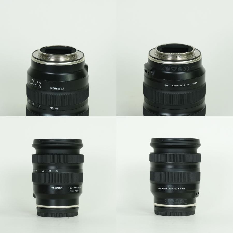 良品 | フィルター付] TAMRON 20-40mm F/2.8 Di III VXD(Model A062