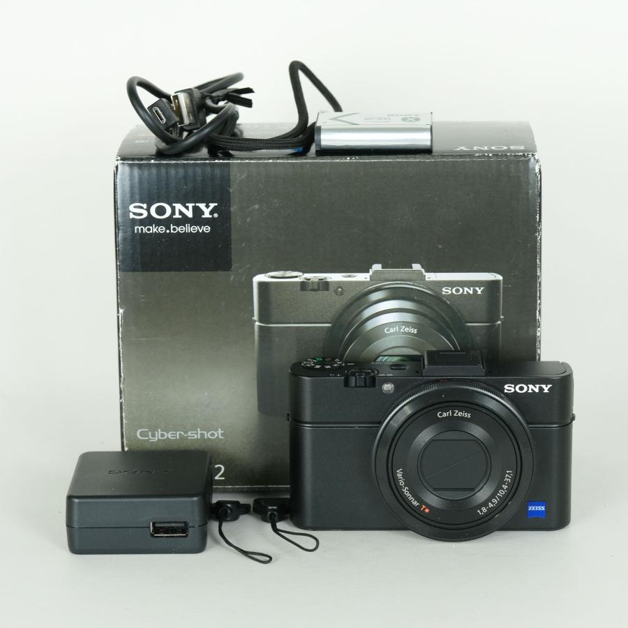 SONY Cyber-shot DSC-RX100M2 デジカメ一式セット 並品] SONY Cyber