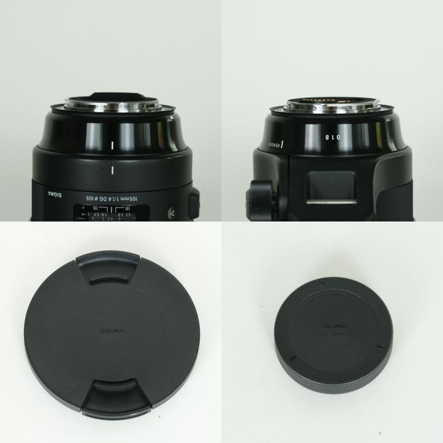良品 | フィルター付] SIGMA 105mm F1.4 DG HSM｜Art [キヤノン用