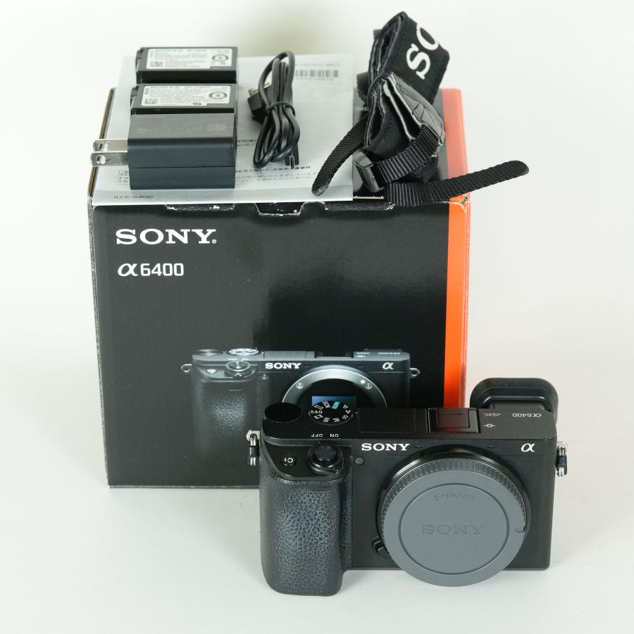 良品 | シャッター数40,994回] SONY α6400（ILCE-6400） [ボディ
