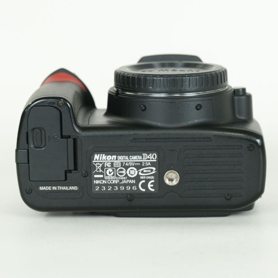 並品 | シャッター数16,550回] Nikon D40 ブラックボディ ニコンF