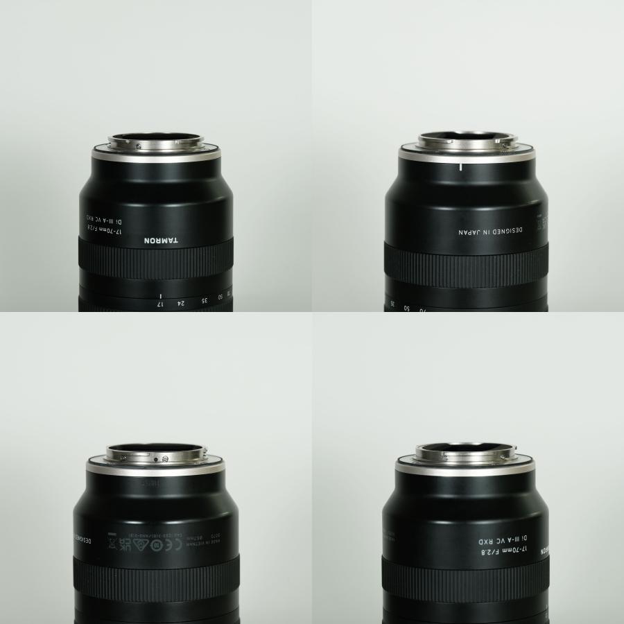 レンズ(ズーム) TAMRON 28-200mm F/2.8-5.6 Di III RXD 良品｜高級フィルター付] TAMRON 17-70mm F/2.8 Di III-A VC RXD