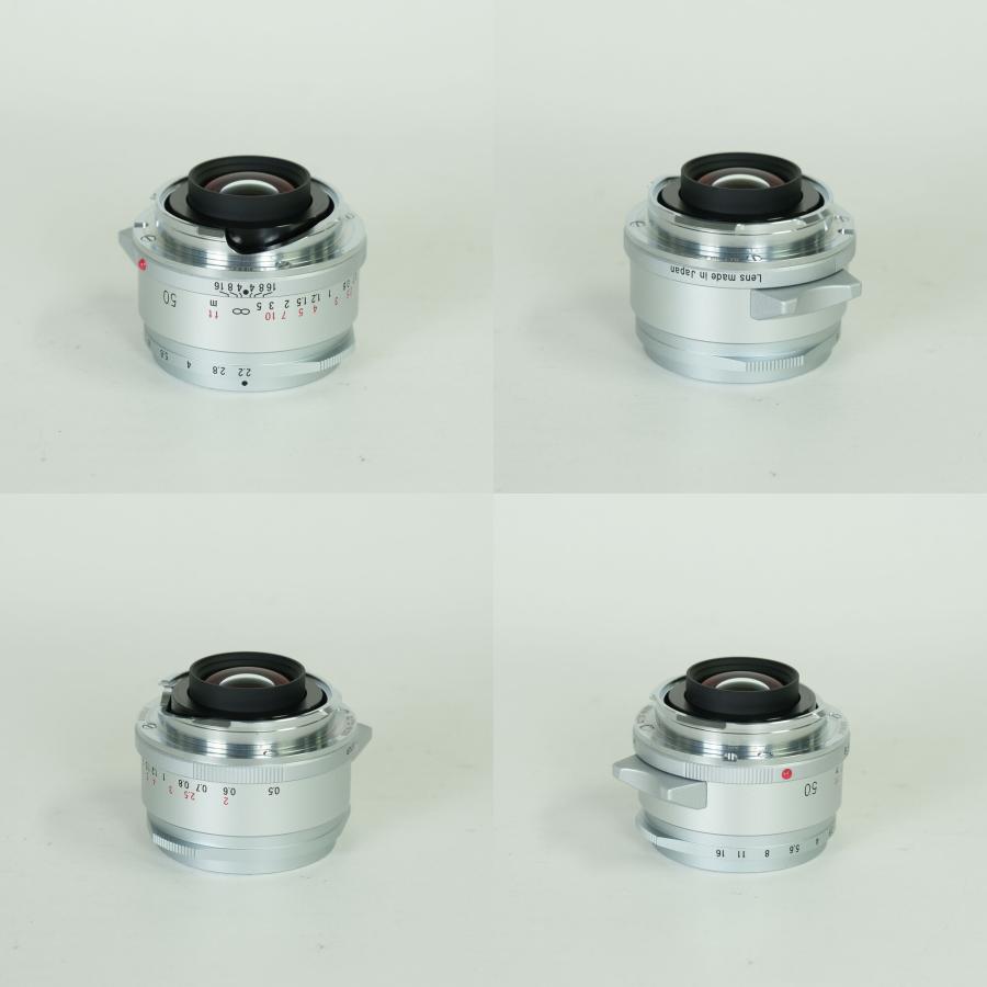 美品] コシナ フォクトレンダー COLOR-SKOPAR 50mm F2.2 VM シルバー