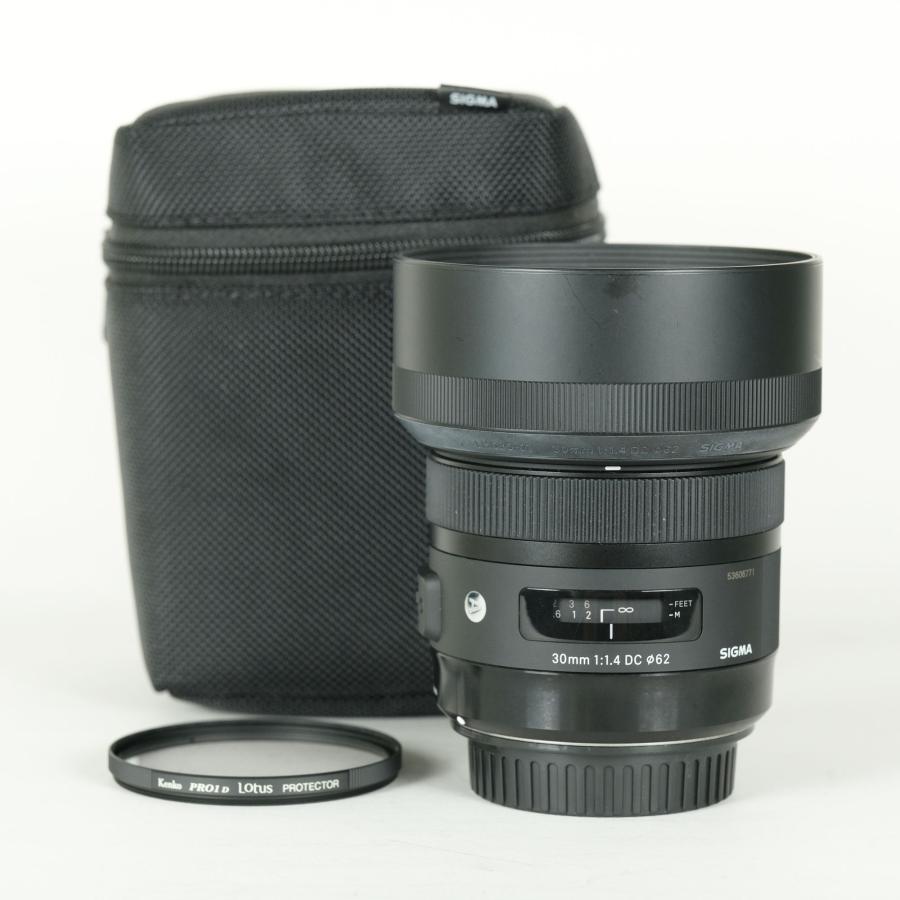 良品 | 高級フィルター付] SIGMA 30mm F1.4 DC HSM Art [キヤノン用