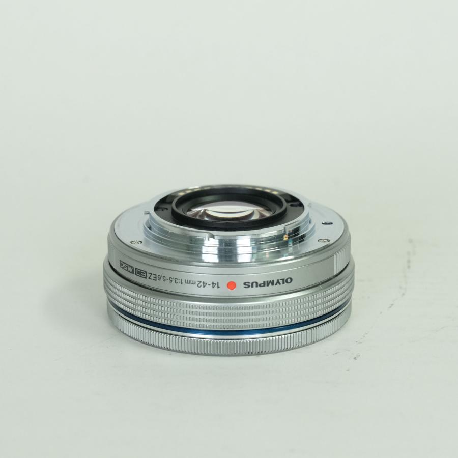 良品] OLYMPUS M.ZUIKO DIGITAL ED 14-42mm F3.5-5.6 EZ シルバー