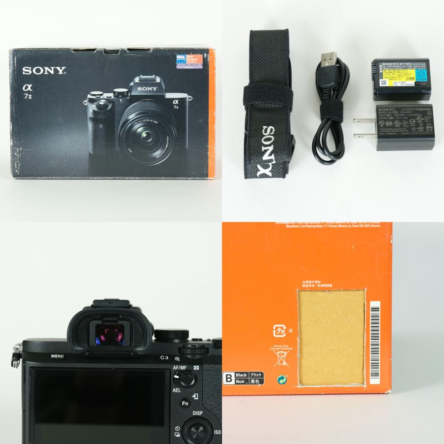 良品 | シャッター数12,605回] SONY α7 II（ILCE-7M2） [ボディ] E