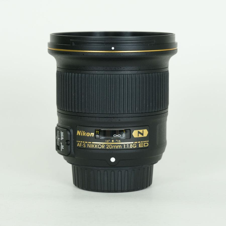 Nikon AF-S NIKKOR 20mm f/1.8G ED フィルター付 美品 | フィルター付] Nikon AF-S NIKKOR 20mm f/1.8G ED Fマウント
