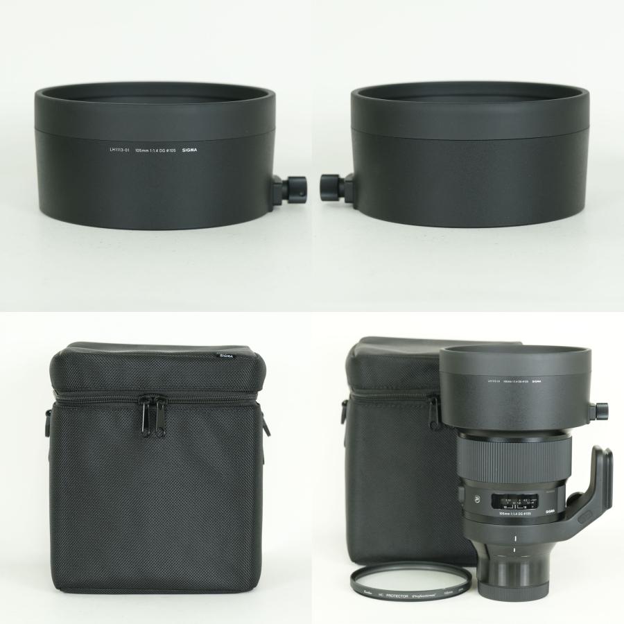 美品 | フィルター付] SIGMA 105mm F1.4 DG HSM｜Art [ライカL用