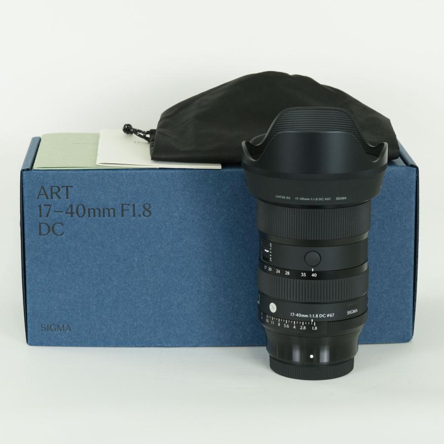 ＜美品＞SIGMA 17-40mm F1.8 DC Art レンズ Xマウント 美品] SIGMA 17-40mm F1.8 DC｜Art フジフイルムX用 | FUJIFILM X