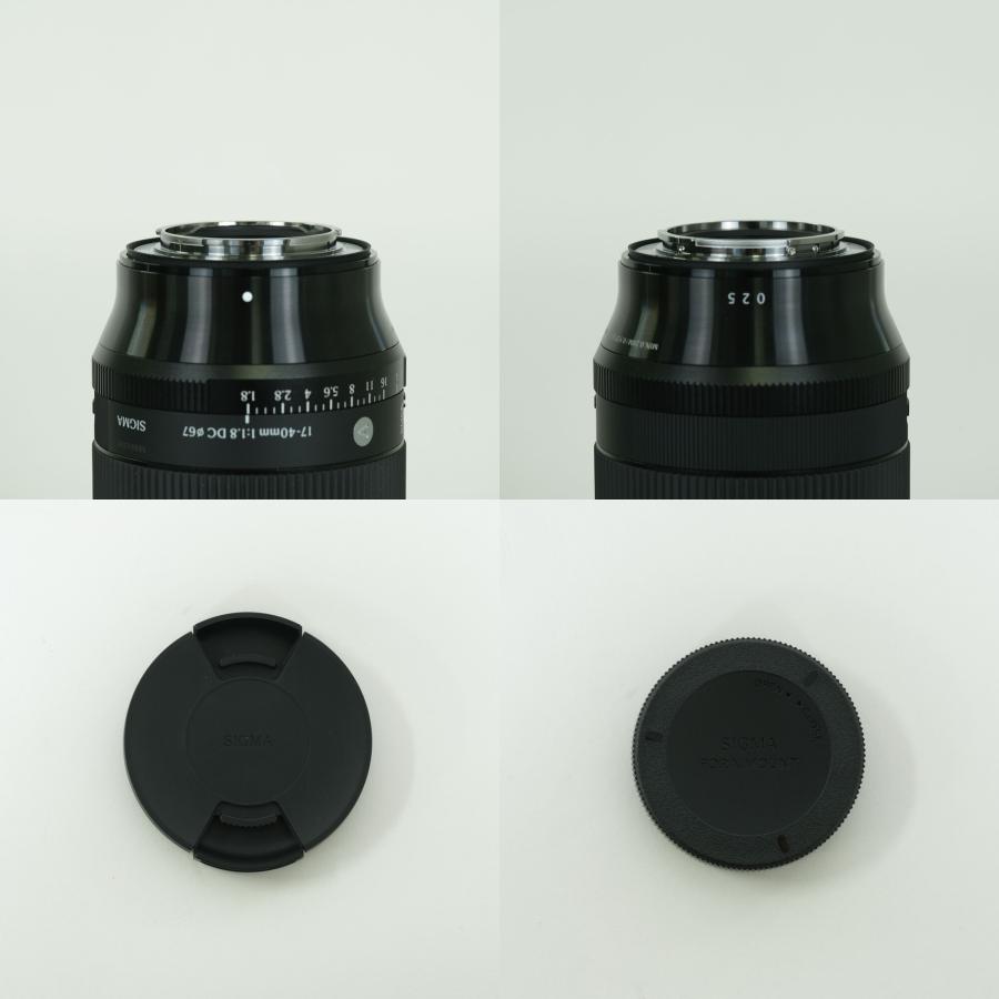 美品　シグマ　17-40mm F1.8 DC　Art　Xマウント 美品] SIGMA 17-40mm F1.8 DC｜Art フジフイルムX用 | FUJIFILM X