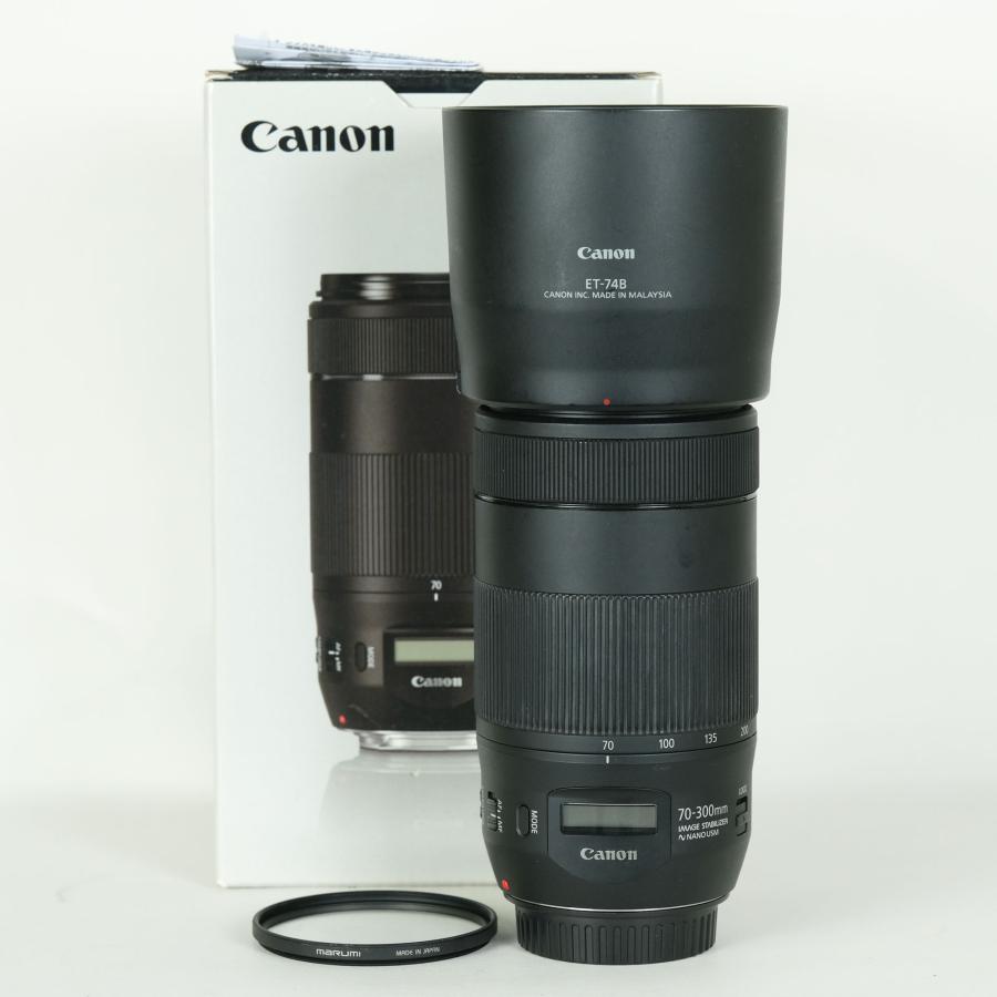 Canon EF70-300mm F4-5.6 IS USM レンズプロテクタ付 【公式通販】